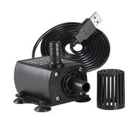 Wswqop Pompe de Remplacement USB pour Fontaine à Eau pour Chat, Compatible avec Bassins, Aquariums et Autres Bassins.