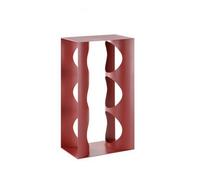 Wswqop Porte-Bteilles à Poser Rigide Étagère à Bteilles Rectangulaire Épuré pr, Rouge