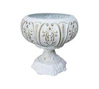 Wswqop Pot de Fleurs, Jardinière, Contenant pour Composition Florale, Vase Décoratif pour La Maison, Mariage, Fleurs Séchées, Dîner, 19,5 cm x 14 cm x 13,5 cm