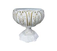Wswqop Pot de Fleurs, Jardinière, Contenant pour Composition Florale, Vase Décoratif pour La Maison, Mariage, Fleurs Séchées, Dîner, 24cmx19cmx17.5cm