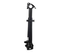 Wswqop Potence de Vélo Pliant Aluminium Réglable Potence Tube Charnière Guidon Protection Silicone Angle Ajustable, Style to 2
