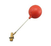 Wswqop Robinet à Flotteur pour Réservoir D'eau, Robinet à Flotteur En Laiton, Interrupteur pour Château D'eau, étang, Aquarium, Abreuvoir pour Bétail, 0.75 pouces DN20