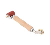 Wswqop Rouleau de Couture En Silicone, Roue de Presse En Laiton Portative, Outil de Soudage, Rouleaux de Couture Combinés, Rouleau de Soudage pour Les Coutur, Rouge
