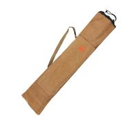 Wswqop Sac de Rangement pour Cannes à Pêche, Organisateur de Cannes à Pêche avec Cordon de Serrage et Bandoulière Confortable, Fabriqué en Toile pour Divers, Kaki 120 Cm