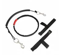 Wswqop Sangle de Bouteille de Plongée Kit de Fixation Bouteille Harnais Poignée Caoutchouc Colliers Réglables Acier Inoxydable 316 Adaptée aux Plongées Techniques Transport sur Pont Formation, L