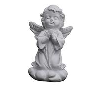Wswqop Statue d'ange en Résine pour Jardin et, Prier