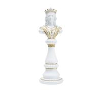 Wswqop Statue de Pièces D'échecs, Sculpture, Cadeau Idéal, Pièce Maîtresse de Table, Figurine élégante En Résine, Ornement de Table pour Armoire, Bureau, Reine