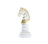 Wswqop Statue Pièce d'Échecs Sculpture Figurine Buste Reine Statuette Décoration Résine Finition Lisse Base Antidérapante Couronne Ornée Drape Adaptée aux, Noir, Européen