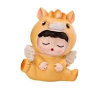 Wswqop Statuette de Cheval En Résine, Figurine de Cheval pour Le Nouvel An Chinois, à Placer sur Le Tableau de Bord Ou dans L'entrée de La Voiture, A