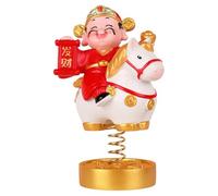 Wswqop Statuette Du Dieu de à Secouer - Décoration pour La Fête Du Printemps - Décoration D'intérieur - Ornement Compact pour Le Nouvel An Ch, Style A