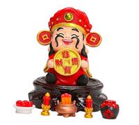 Wswqop Statuette Du Dieu de, Statue Feng Shui, Cadeau Décoratif, Objet de Collection, Décoration de Table de Chinois pour Salon, Style A