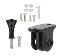 Wswqop Support de Caméra pour Ordinateur de Vélo, Adaptateur Léger et Pratique, Base de Remplacement, Adaptateur de Lumière de Vélo, Adaptateur de Lampe de P, b