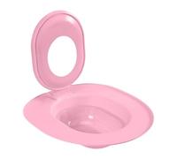 Wswqop Système d'apprentissage de La Propreté pour Chat avec Bac à Litière Amovible, Siège D'urinoir Antidérapant Universel Réutilisable, Apprentissa, Rose