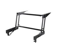 Wswqop Table Basse avec Charnière Hydraulique à, Support Pliable et Réglable, Accessoire Polyvalent