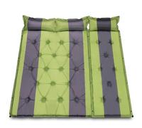 Wswqop Tapis Gonflable Extérieur Auto- Matelas Camping Coussin Isolant Conception Résistante à l'Humidité Adapté pour Les Pique-niques Rassemblements et Hébergement Invité, Vert