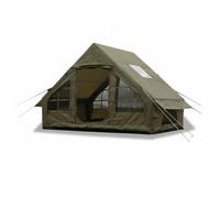 Wswqop Tente Familiale Gonflable avec Système Gonflage Automatique Habitacle Haut 200cm pour Circulation Confortable Tissu Oxford Imperméable et Respirant Adaptée aux Pique-niques