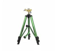 Wswqop Tête d'Arrosage Rotative Trépied Arroseur Automatique Laiton Système Pulvérisation Stable Réglable Trépied Robuste Conception Adaptée à l'Entretien Pelouse Massifs Fleurs Usages Quotidiens
