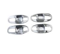 WSX5FC voiture poignée porte extérieure Accessoires De Voiture ABS Chrome Carbone 2005 2007 2008 2009 2010 Pour Prius MK2 XW20 20 Poignée Porte Couvercle Bol Style Pâte Garniture