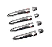WSX5FC voiture poignée porte extérieure Couvercle De Poignée Porte Chromé, Accessoires Voiture, Ensemble Garniture, Pour Scenic 2 Ii MK2 2009 2010 2011~2018