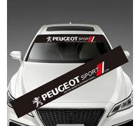 WSXCDE Autocollant Pare-Brise, pour Peugeot 2008 206 207 3008 301 307 308 Fenêtre Arrière Avant Pare-Brise Couverture D'autocollant Réfléchissant, AutoDécoration