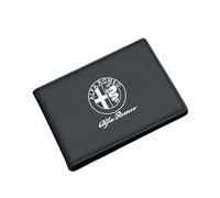 WSXCDE Portefeuille Homme, pour Alfa Romeo Mito 2009-2016 Grande capacité Portable Porte-Monnaie Portefeuille Homme avec zippé Porte-Cartes de Crédit