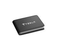 WSXCDE Portefeuille Homme, pour Tesla model3 Models/modelY/modelX Grande capacité Portable Porte-Monnaie Portefeuille Homme avec zippé Porte-Cartes de Crédit,A