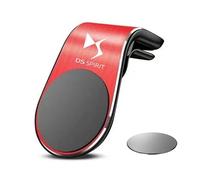 WSXCDE Support Téléphone Voiture, pour DS Wild Rubis Spirit DS3 Cabrio DS4S DS6 DS7 Crossback Porte Téléphone Voiture Aimanté Support Téléphone Voiture Tableau Bord 360°Rotation,A