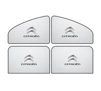 WSXCDE Voiture Pare Soleil, pour Citroen C5 Aircross 2017-2022 2023 Avant Et ArrièRe Vitres latérales Pare-Soleils Pliable Anti-UV Privée Protège Couverture,4pcs