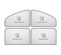 WSXCDE Voiture Pare Soleil, pour Peugeot Rifter 2018-2023 Avant Et ArrièRe Vitres latérales Pare-Soleils Pliable Anti-UV Privée Protège Couverture,4pcs