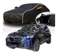 WSYLJX Housse de Voiture pour BMW X5, Housse de Protection Imperméable à l'eau la Poussière avec Poche Miroir,A