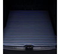 WSYLJX Tapis de Coffre Voiture pour Peugeot 3008 Hybird 2020-2022 2023 2024 2025, Imperméable Cuir Coffre Cargaison Plateau Liner AntidéRapant Tapis Accessories,A-Black Blue