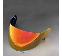 WSYLJX Visiere Casque Moto pour HJC CL16 CL17 CLST CLSP CSR1 CSR2 CS15 TR1 FG15 HS11 FS15, Lentille de Lunettes de Casque Remplacement Shield, Visière de Protection UV,Normal-I Deep Revo Red