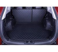 WSYLJX Voiture Cuir Couverture ComplèTe Tapis de Coffre pour Honda HRV 2022 2023 2024 2025, Antidé Rapant ImperméAble Protection Coffre Cargaison Doublure,Black Style