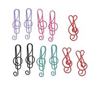 Wsymxuo 20 Marqueurs En Papier avec Symboles Musicaux pour Usage de Bureau.