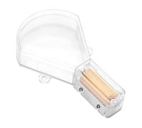 Wsymxuo Boîte à Teindre Les Bords Du Cuir avec Rouleau Métallique - Outil Indispensable pour L'embellissement Des Bords - Convient Aux Artisans et Aux Ama, Dent Profonde