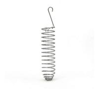 Wsymxuo Brochette Mangeoire en Acier Inoxydable Brochette Fruits Vertical Mangeoire Suspendue avec Crochet pour Oiseaux, Mangeoire Suspendue