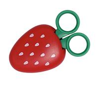 Wsymxuo Ciseaux à Tête Ronde, Porte-Ciseaux, Ciseaux de Cuisine, Ciseaux de Sécurité en Acier Inoxydable, Adaptés à Un Usage Domestique, de Bureau et Scolaire, Fraise