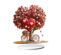 Wsymxuo Décoration de Table pour La Saint-Valentin, Ornements de Table, Cadeaux de Mariage pour Un Anniversaire, Style B