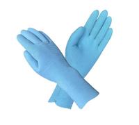 Wsymxuo Gants de Plongée Néoprène 3mm Chauds et Antidérapants Gants de Natation à Cinq Doigts Coupe Ajustée Poignets Allongés pour Meilleure Étanchéité, Bleu, XS