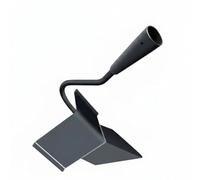 Wsymxuo Houe Triangulaire Robuste Tête de Houe Triangulaire Manche Long Binette pour Agriculture