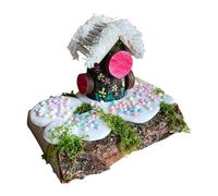Wsymxuo Kit de Bricolage pour Construire Une Maison de Fées En Bois, Un Jeu Créatif à Réaliser Soi-même pour Les Enfants de Maternelle, Style B