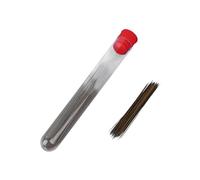 Wsymxuo Kits de Loisirs Créatifs pour Barbes de et de Chien, Matériel de Feutrage Portable, Cadeau d'anniversaire pour Débutants, Barbes D'animau, Noir Marron 0.2 mm