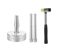 Wsymxuo Mandrin à Bagues, élargisseur de Bagues, Outils de pour La Fabrication de Bijoux, Mesureur de Bagues, Agrandisseur de Bagues, Argent