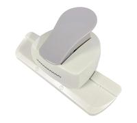 Wsymxuo Perforatrice à Bordures Créatives pour Créer Des Bordures Originales sur Papier. Outil En PP, Idéal pour Les Albums, Le Scrapbooking, Les Cade, Gris