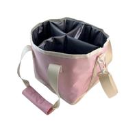 Wsymxuo Sac Porte-Bouteilles Isotherme Bord Renforcé Accessoire Transport Ouverture Ouverte, Array, Rose, 21 18 21cm