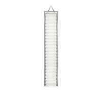 Wsymxuo Support Mural pour Rouleau de Vinyle, Organisateur Suspendu, étagère de Rangement Grande Capacité En Tissu Oxford 600D Résistant Aux Déchirures et En, Gris