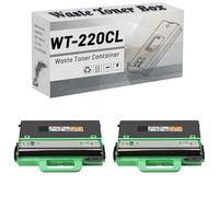 WT-220CL WT220CL Boîte de Toner usagé Conteneur de déchets Compatible de Remplacement pour imprimante pour Brother MCF-9340CDW HL-3140CW 3170CDW L3210CW L3230CDW L3270CDW 9130CW 2*Black