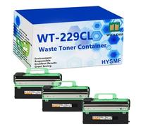 WT-229CL boîte de Toner de déchets Compatible imprimante pour Brother DCP-L3515CDW HL-L3220 MFC-L3740CDW DCP-L3520CDW HL-L3220CW MFC-L3740CDWE DCP-L3520CDWE, Haut rendement 60000 Pages,Black- 3 Pack