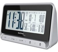 WT 290 - Réveil radioguidé numérique avec affichage de la date, du jour et de l'heure de réveil