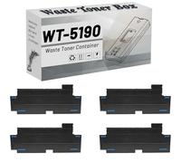 WT-5190 WT5190 Boîte de Toner usagé Conteneur de déchets Compatible Remplacement pour imprimante pour Kyocera TASKalfa 307ci 308ci 306ci 356ci 358ci, Fiabilité Longévité 4 Pack